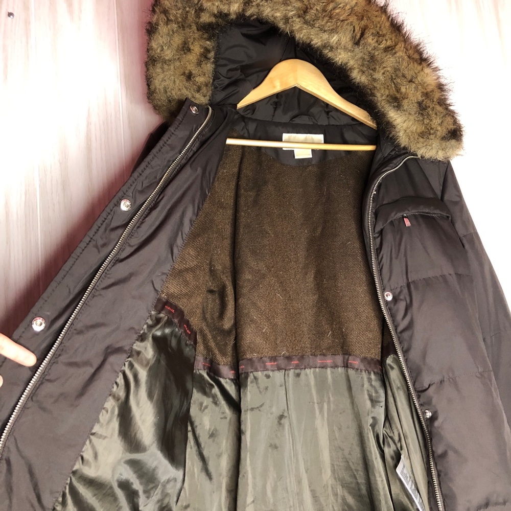 Michael Kors Brown Puffer Down Parka Coat - Picture 8 of 8